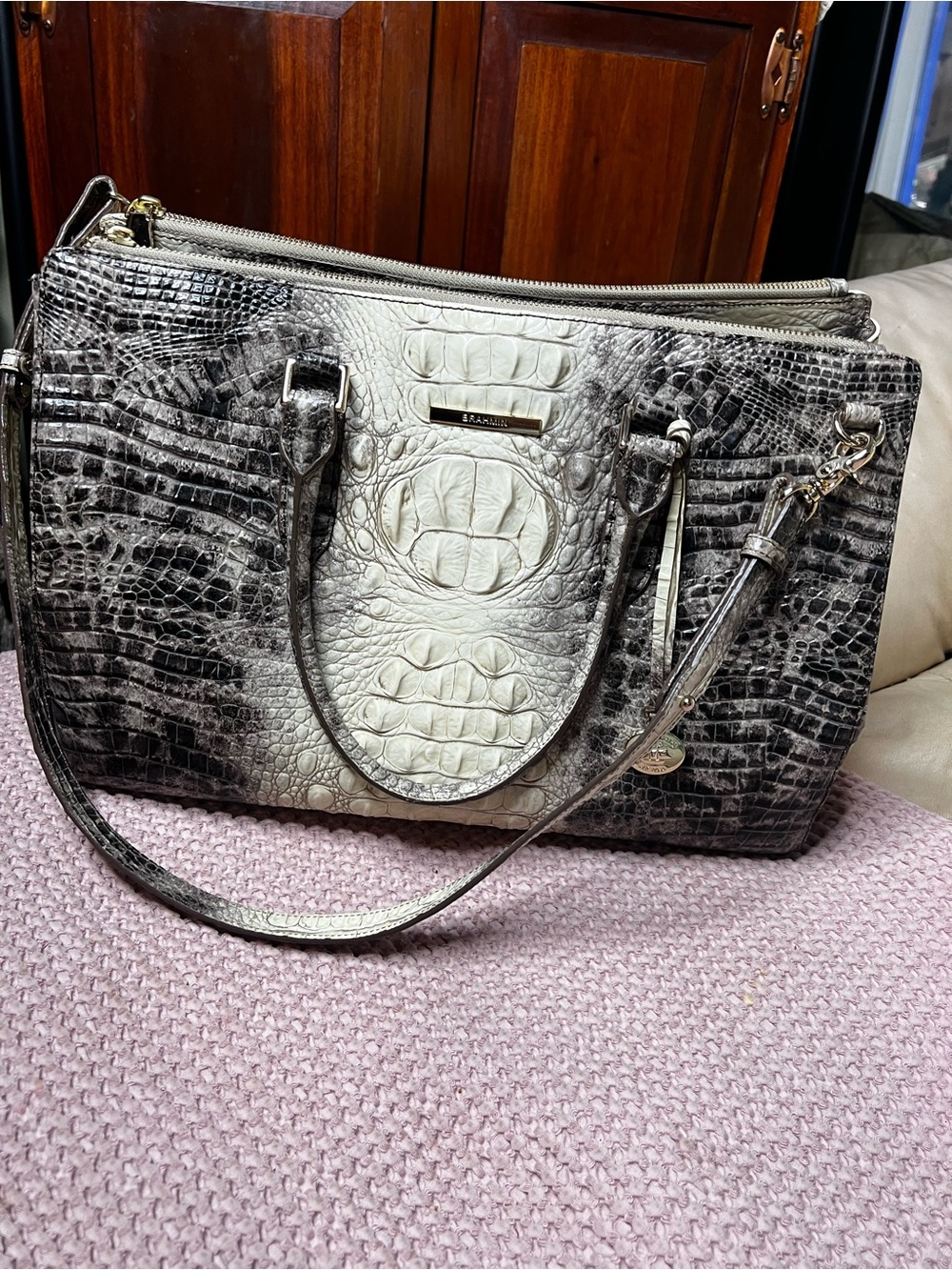 Brahmin Blake Satchel Veranda Melbourne
